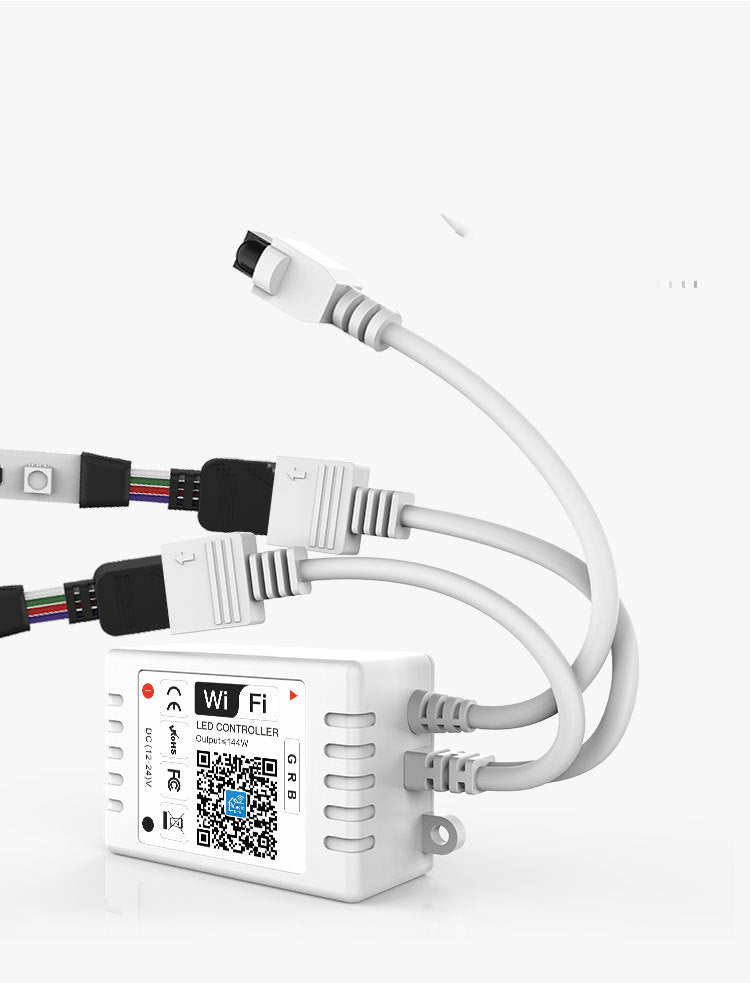 Tira LED Inteligente WiFi RGB — Compatible con Alexa y Google Home