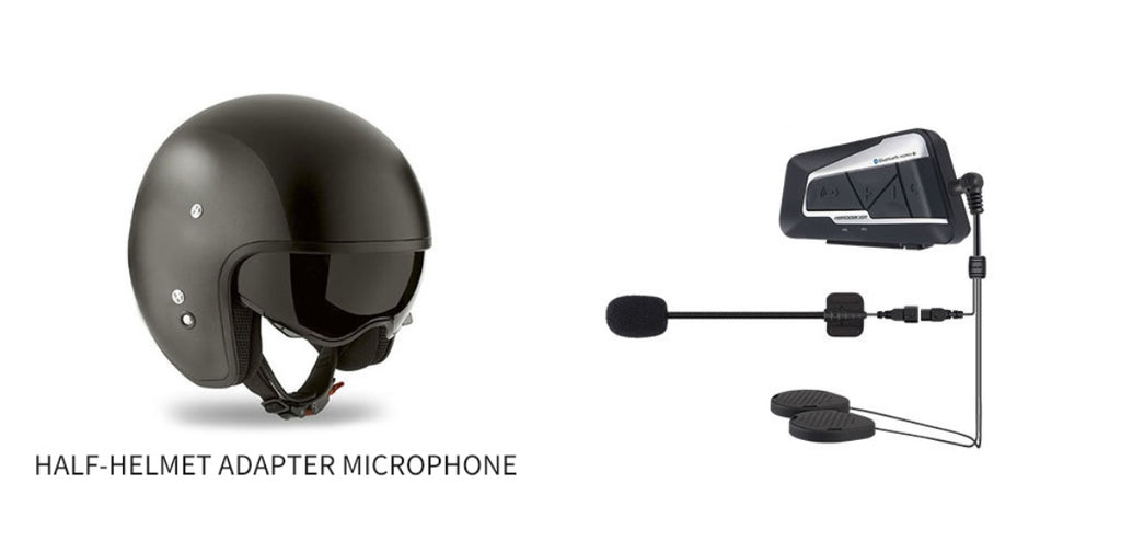 Intercomunicador Bluetooth para Casco de Moto — 1200M, Impermeable