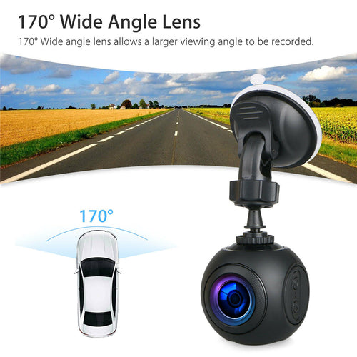 Cámara Dashcam WiFi para Coche — FHD 1080P, GPS y Visión Nocturna