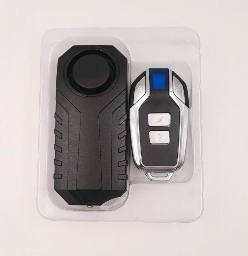 Alarma antirrobo para moto y bicicleta detalle montaje — SmartHome Pro