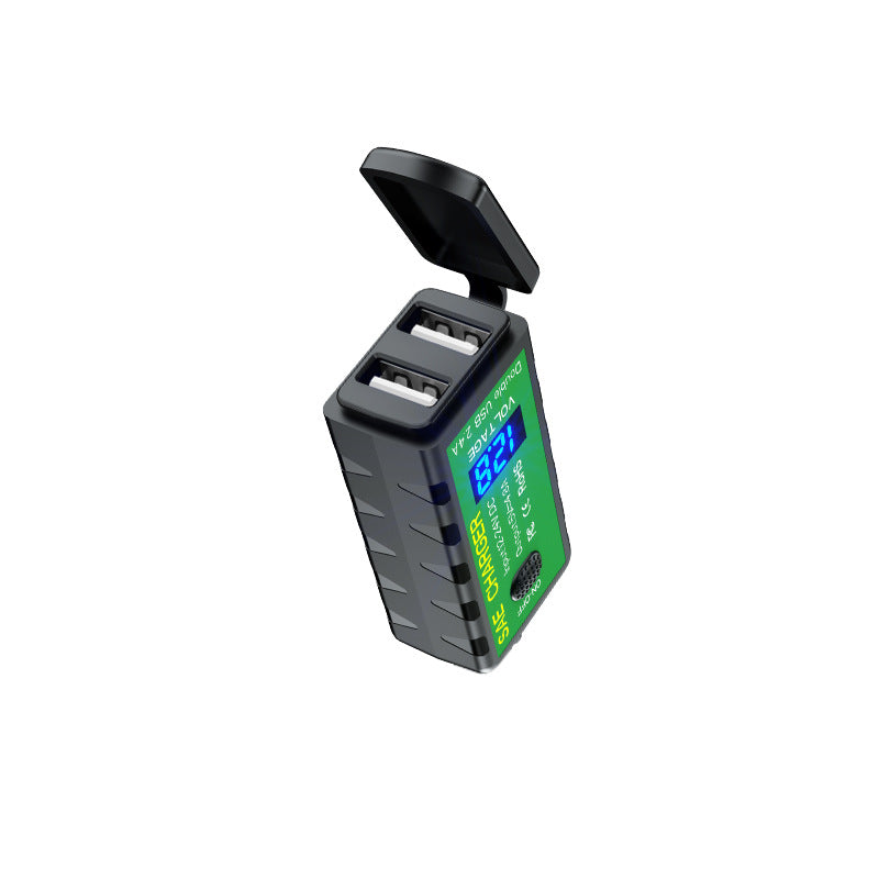 Cargador USB impermeable moto carga rápida móvil — SmartHome Pro