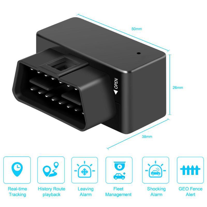 Localizador GPS OBD2 para Coche y Moto — Seguimiento en Tiempo Real