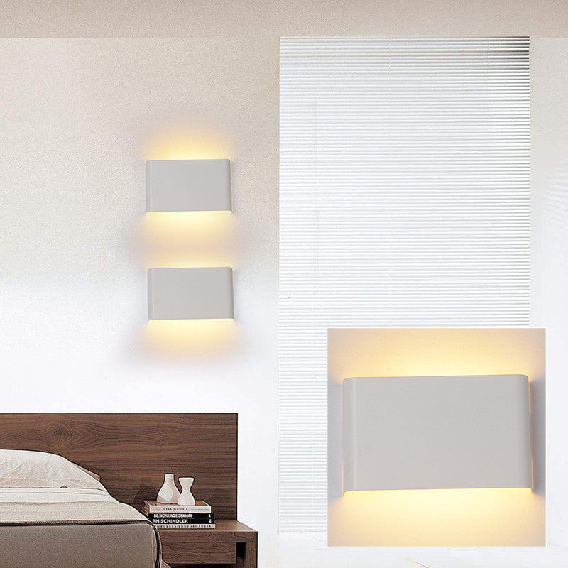 Aplique LED para Espejo de Baño 36cm — Luz Cálida o Fría, Carcasa Negro o Blanco
