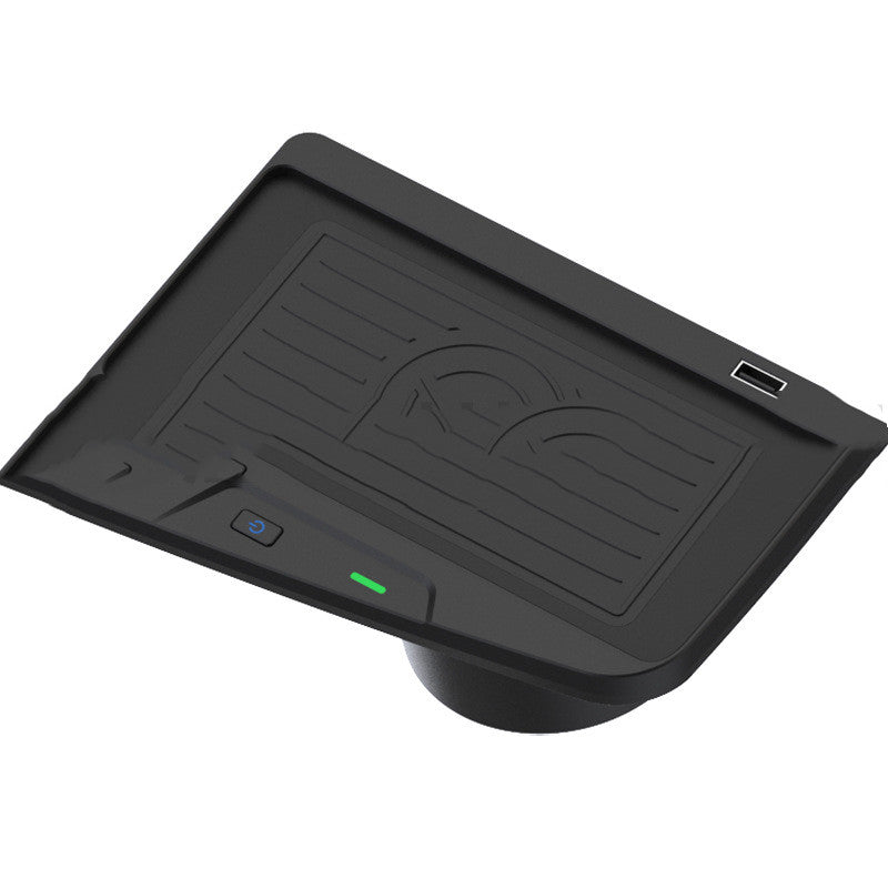 Cargador Inalámbrico Qi para Coche 10W — Soporte y Carga Rápida