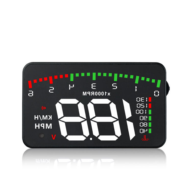 Proyector HUD de Velocidad para Coche — Pantalla HD en Parabrisas