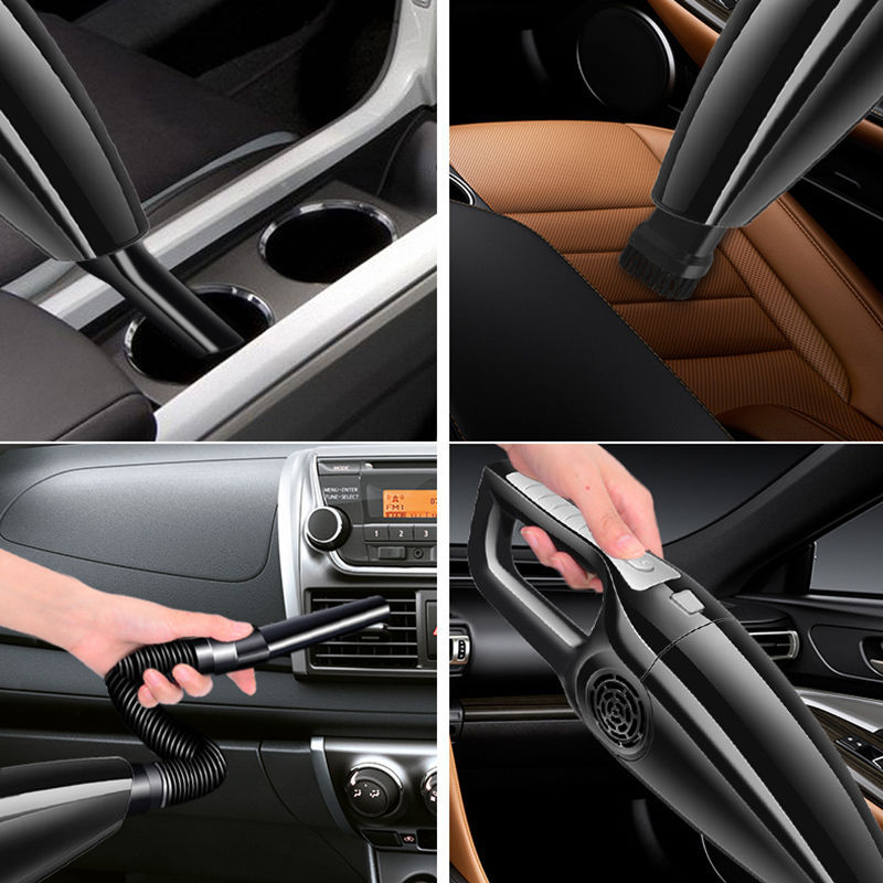 Aspiradora Portátil Inalámbrica para Coche AutoClean — Compacta y Potente