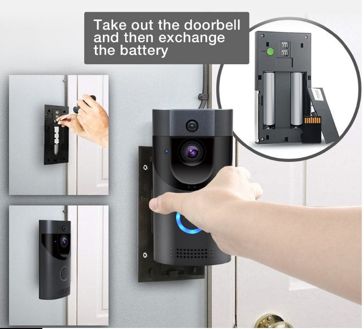 Videoportero Inteligente WiFi con Cámara y Control desde Móvil