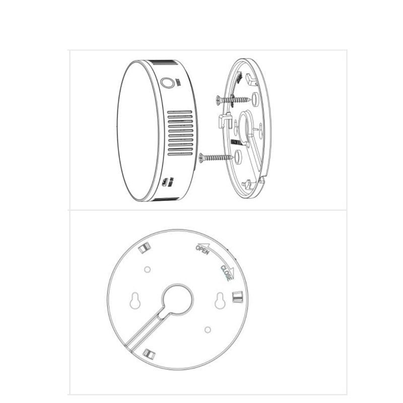 Detector de Gas Inteligente WiFi con Alarma y Alertas al Móvil