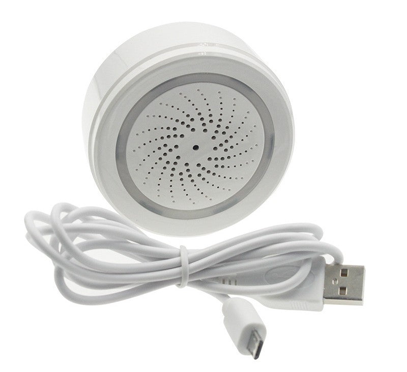 Alarma WiFi Inalámbrica Inteligente para el Hogar — Sonido y Luz