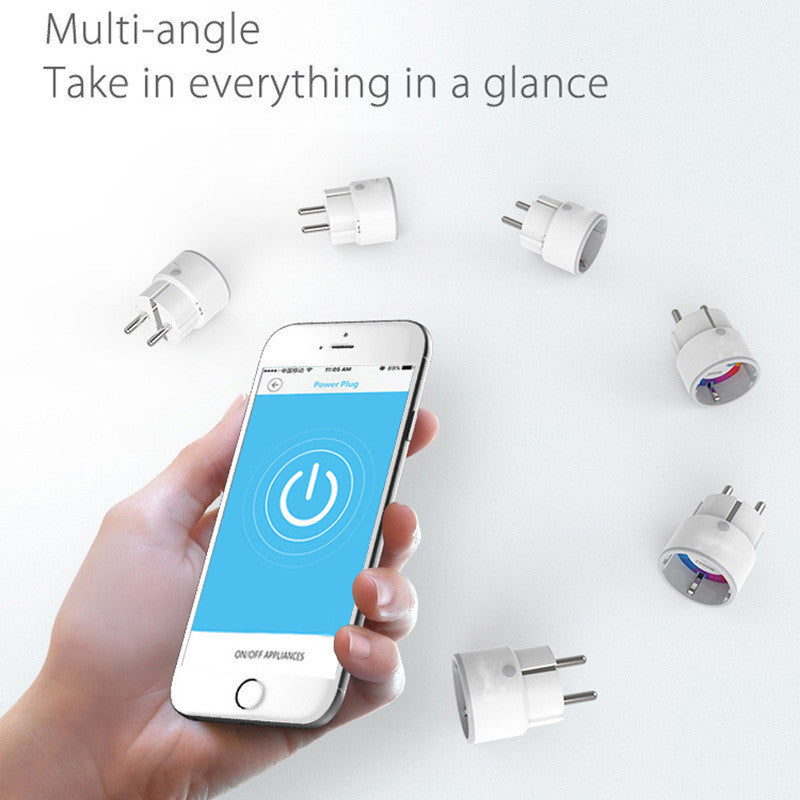 Enchufe Inteligente WiFi EU — Compatible con Alexa y Google Home