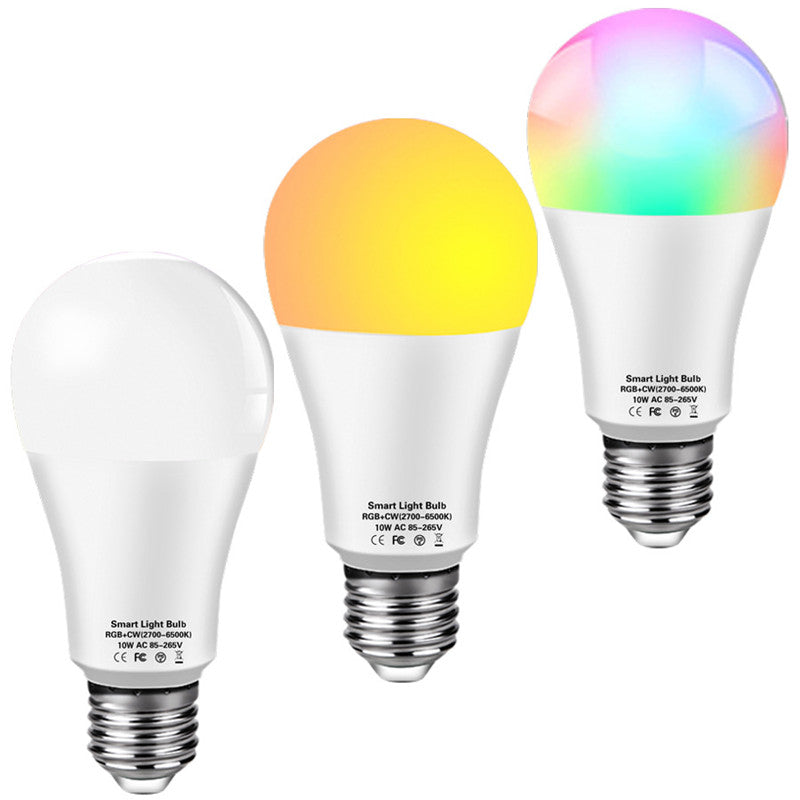 Bombilla Inteligente WiFi RGB E27 — Compatible con Alexa y Google Home