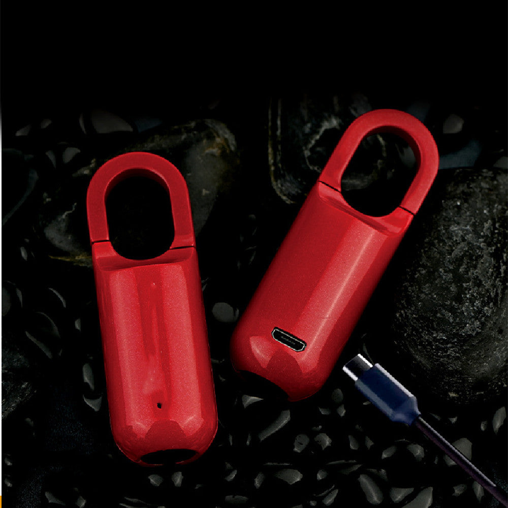 Puerto de carga USB del candado inteligente con huella dactilar
