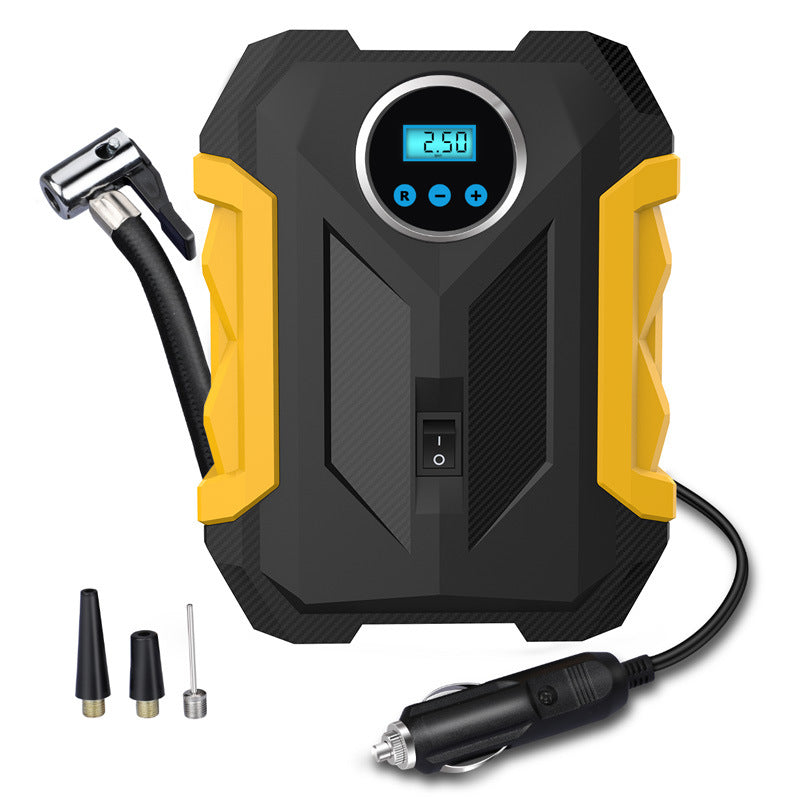 Inflador de Neumáticos Portátil Digital — Mini Compresor de Aire para Coche