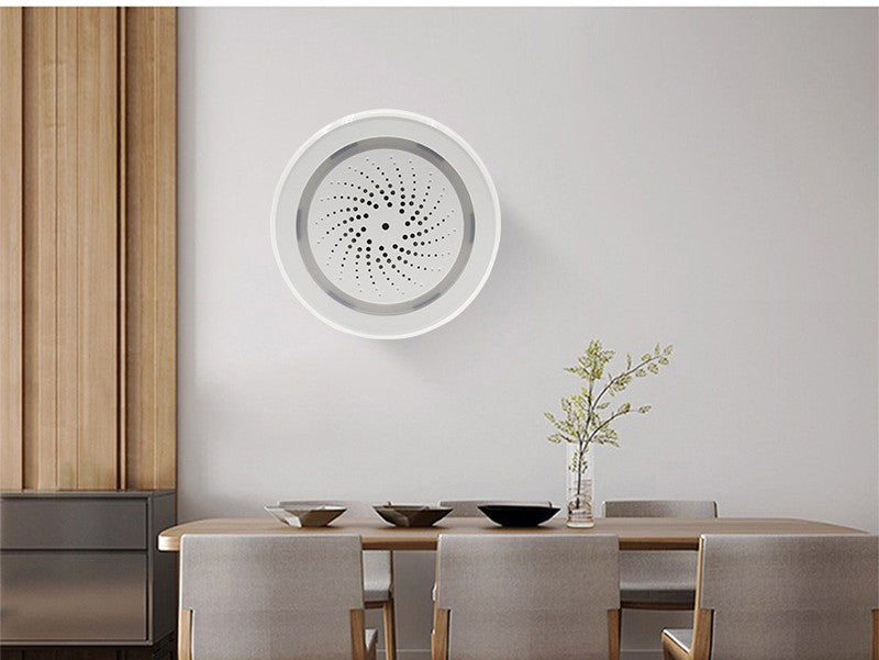 Alarma WiFi Inalámbrica Inteligente para el Hogar — Sonido y Luz