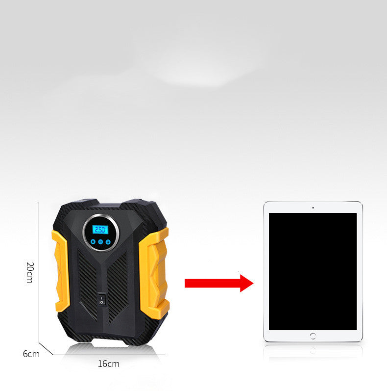 Inflador de Neumáticos Portátil Digital — Mini Compresor de Aire para Coche