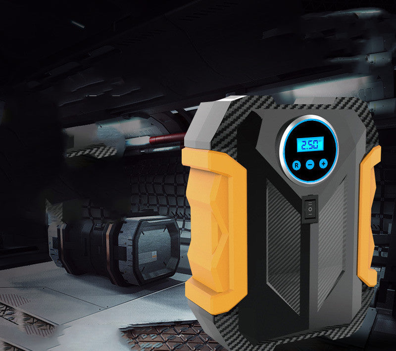 Inflador de Neumáticos Portátil Digital — Mini Compresor de Aire para Coche