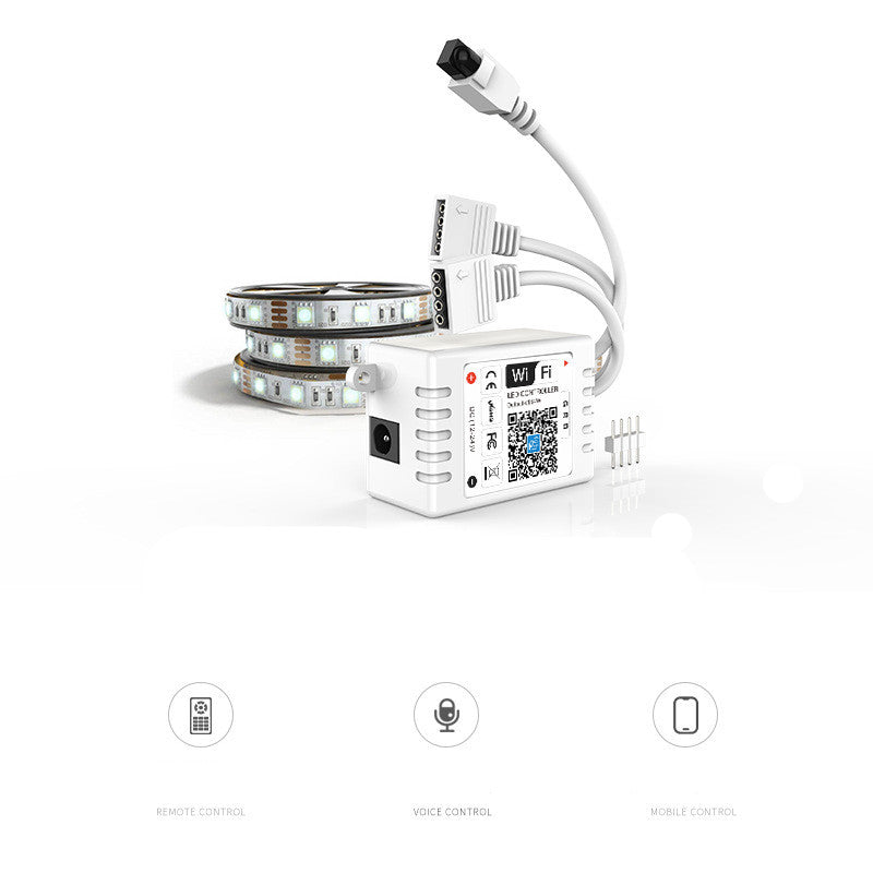 Tira LED Inteligente WiFi RGB — Compatible con Alexa y Google Home