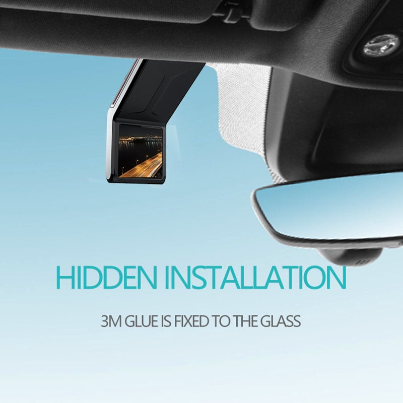 Cámara Dashcam 2K Doble Lente para Coche — Delantera y Trasera WiFi