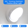 Luz nocturna LED con sensor de movimiento color blanco – Recargable USB | SmartHome Pro